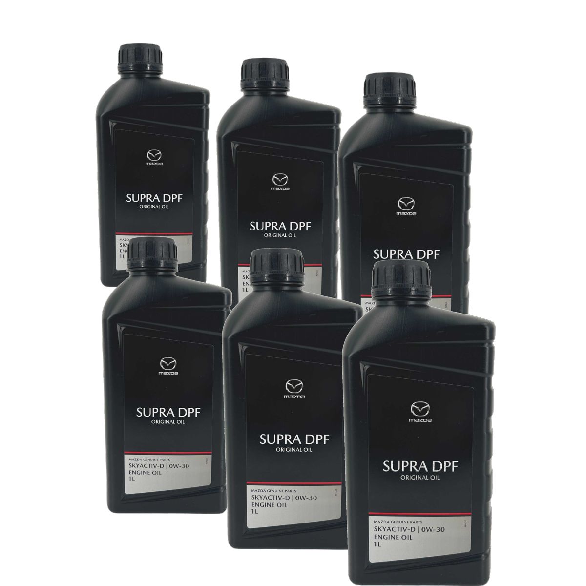 Mazda Original Oil Supra DPF Skyactiv-D 0W-30 6x1 Liter