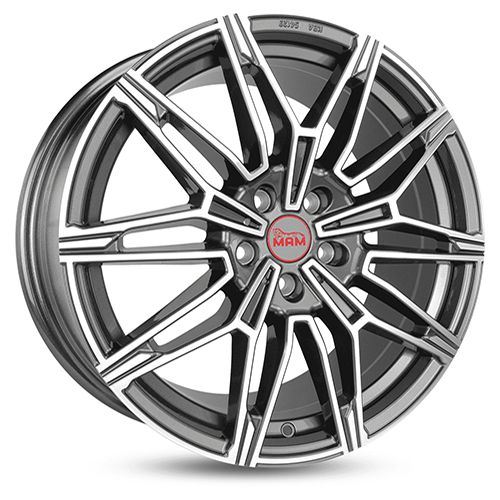 MAM WHEELS MAM B3 palladium front polished 8.5Jx19 5x112 ET45