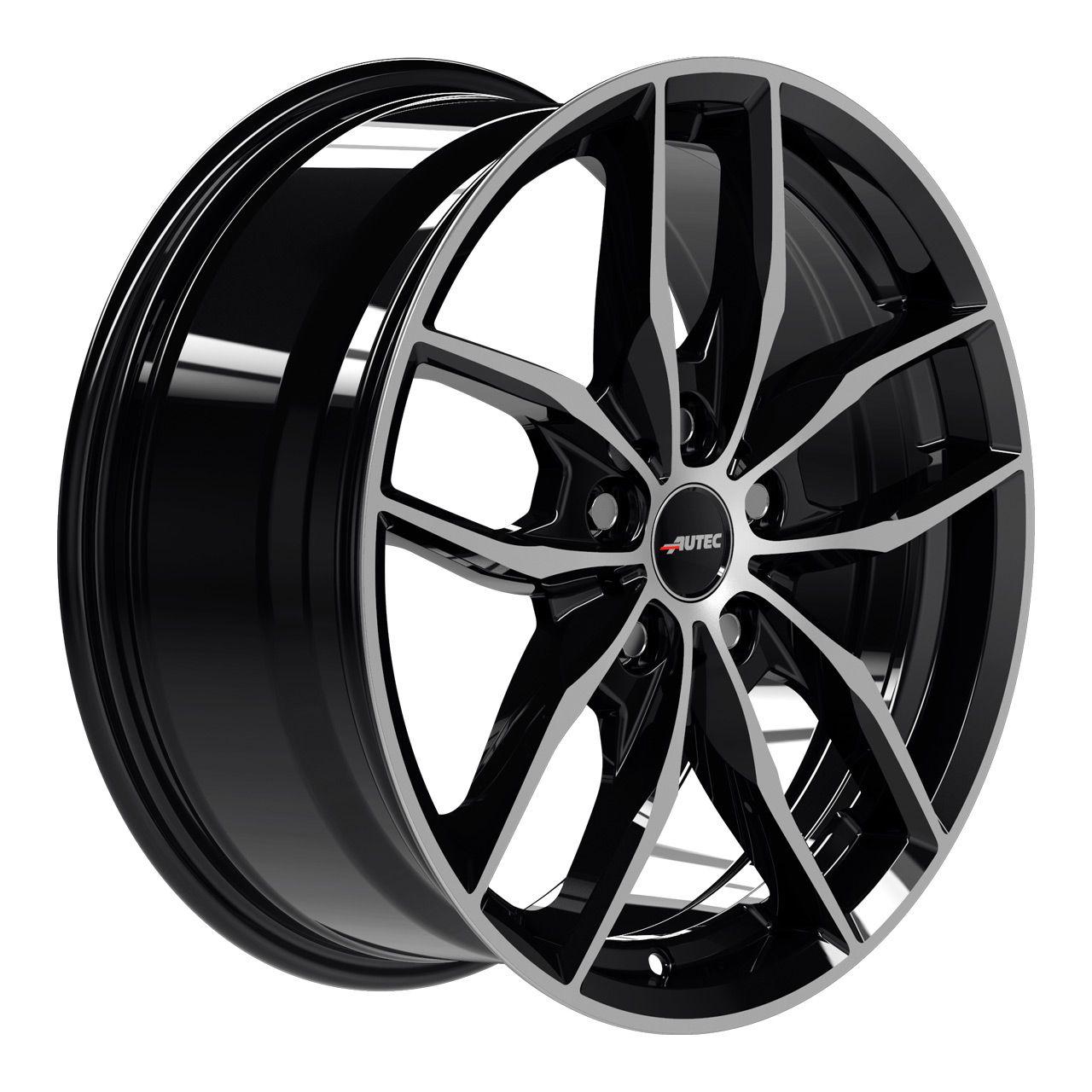 AUTEC TYP BV - BAVARIS schwarz poliert 8.0Jx18 5x112 ET57