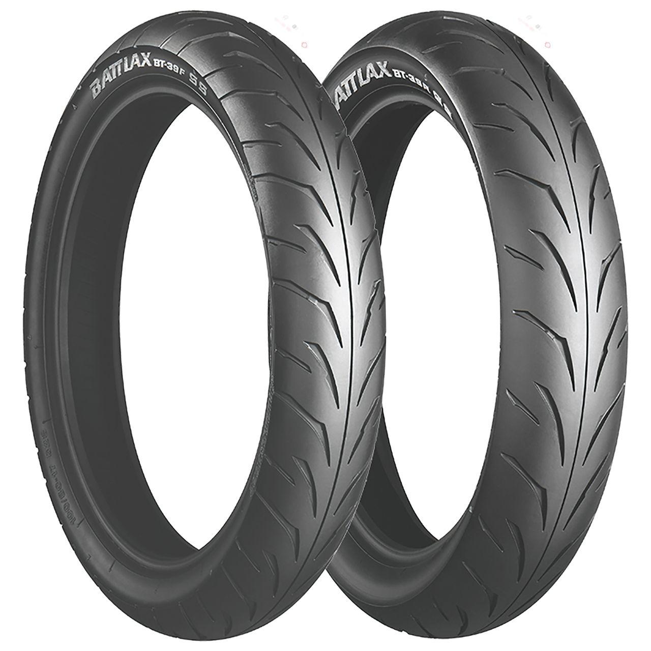 BRIDGESTONE 100/80 - 17 TL 52S BATTLAX BT39 F SS