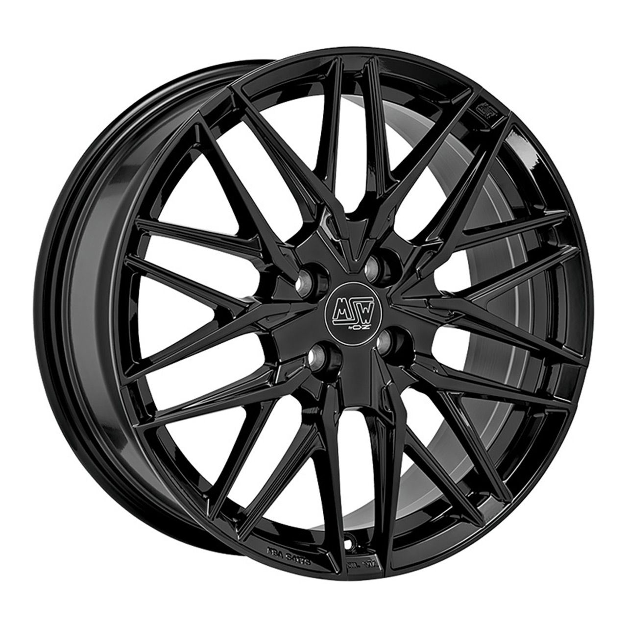 MSW (OZ) MSW 50/4 gloss black 7.0Jx17 4x100 ET42