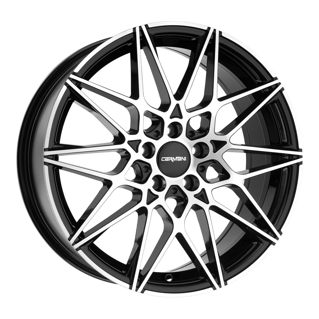 CARMANI 18 KNUT black polish 8.0Jx18 5x120 ET35