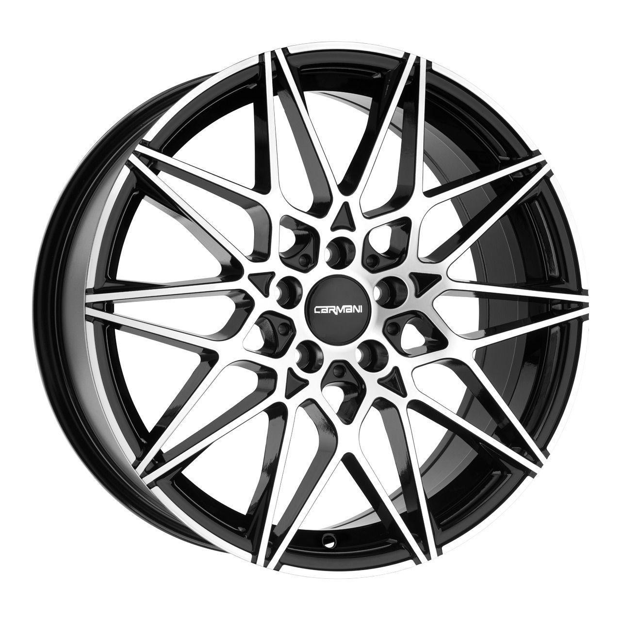 CARMANI 18 KNUT black polish 8.0Jx19 5x120 ET35