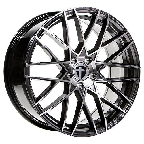 TOMASON TN19 dark hyperblack polished 9.0Jx21 5x112 ET35